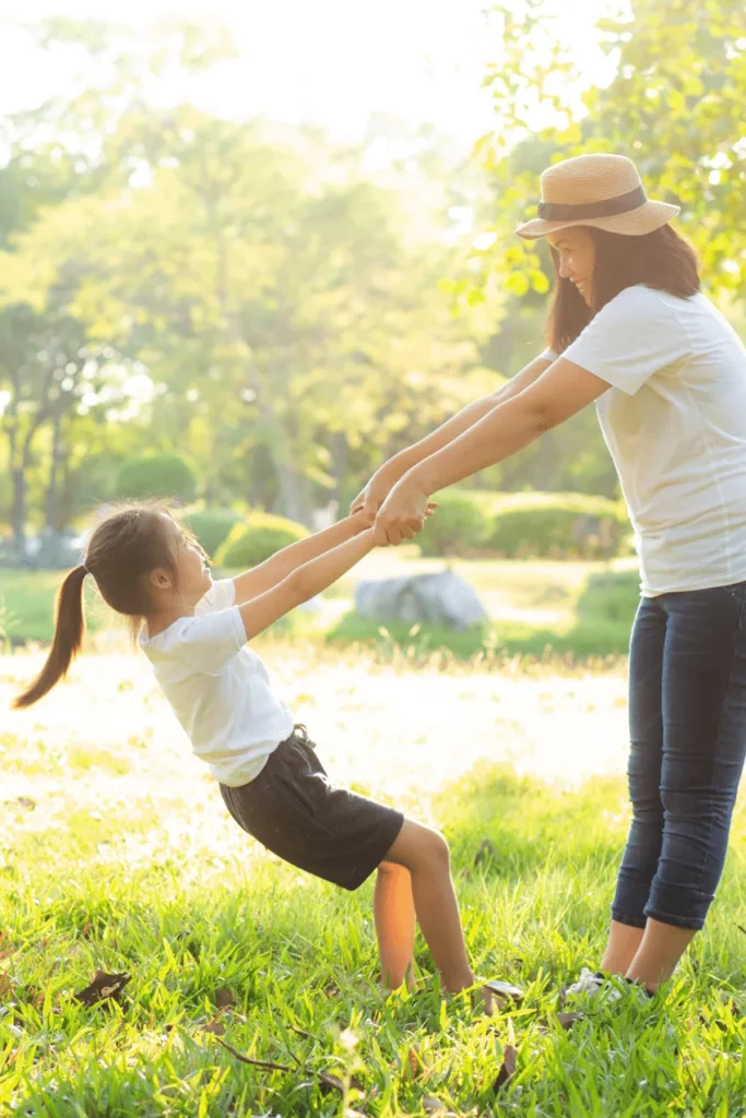 Bonding with Fun and Exercise for Moms and Kids