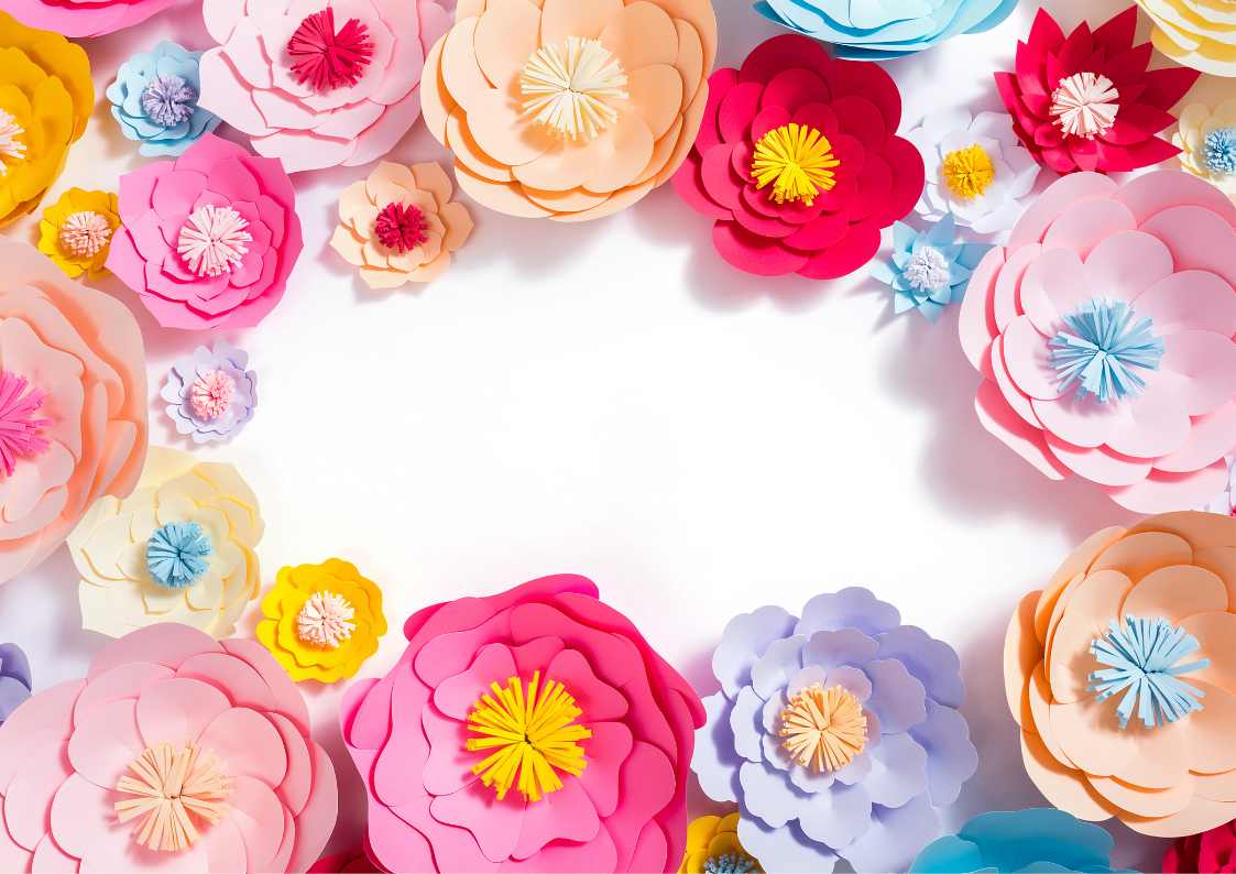 101 Tools and Supplies Every Crafter Should Have, paper flowers